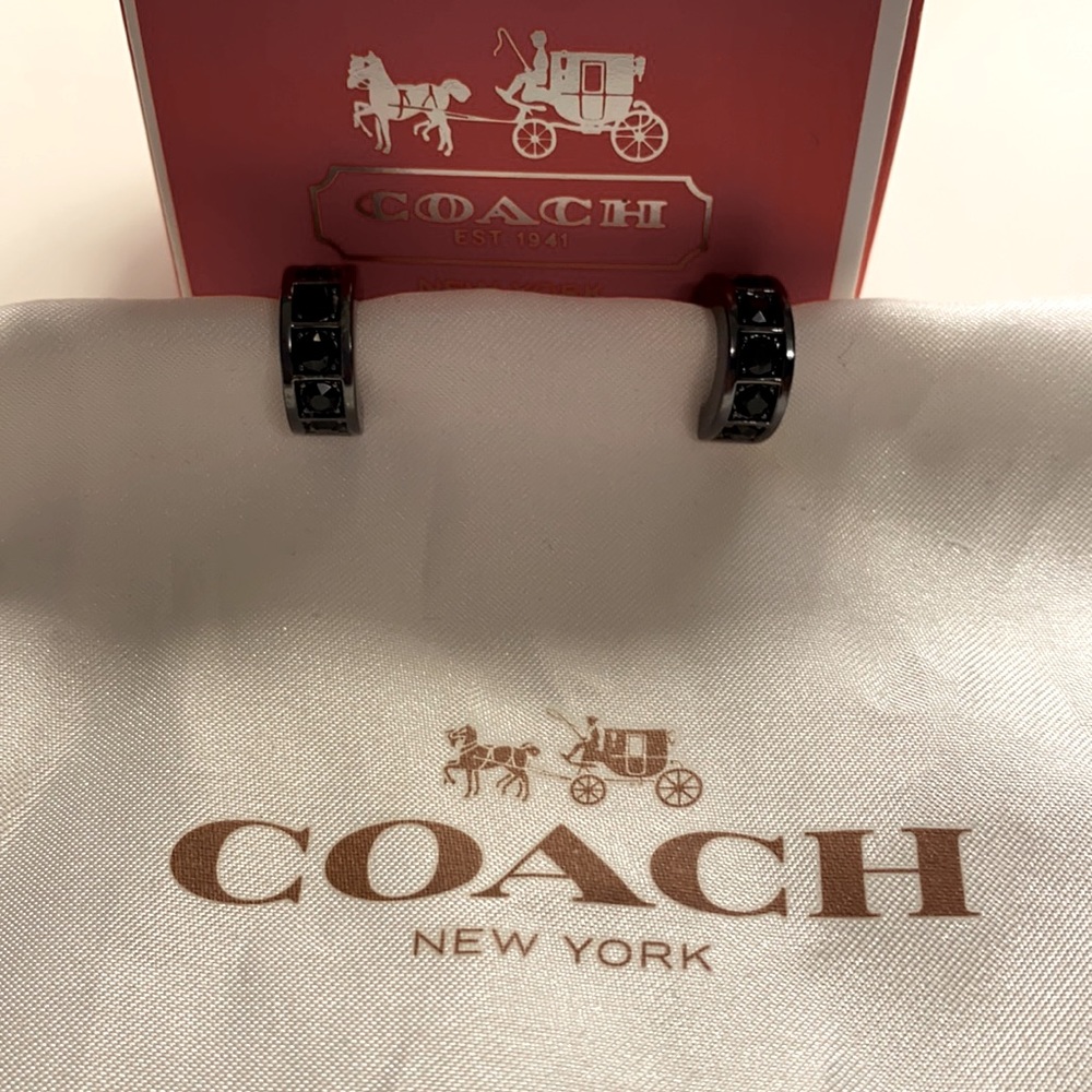 COACH earrings